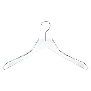The container store Super acrylic coat hanger Clear Acrylic Hanger